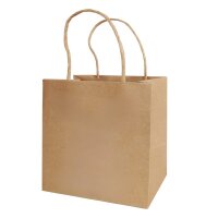 Papiert&uuml;ten natur, gro&szlig; - 12er Pack