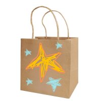 Papiert&uuml;ten natur, gro&szlig; - 12er Pack