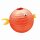Papierlaterne orange als Fisch gebastelt