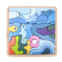 Holz-Legepuzzle Wasser