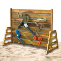 Sandspiel-Wand