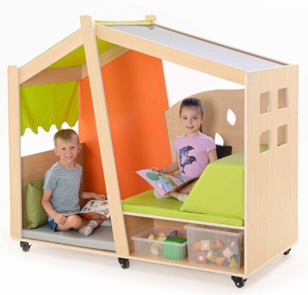 Mobiles Spiel- und Lesehaus