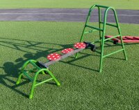 Oxygym Balancierbr&uuml;cke Fliegenpilze