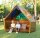 Outdoor Wanderh&uuml;tte mit Farbfenstern