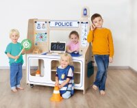 Rollenspiel Station Feuerwehr & Polizei