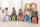 Kindergruppe spielt Cajon