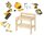 Handwerk Rollenspiel-Set mit Werkbank, 18-tlg.