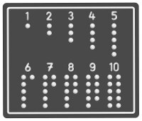 Activity Spielboard Zahlen 1-10