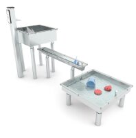 Matschtisch C mit Pumpe aus Edelstahl