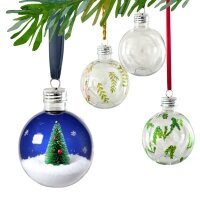 Deko Weihnachtskugeln, 6er Set (Auslauf)
