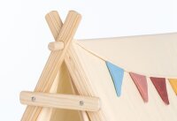 Kinderzelt Yuma Detail Spitze