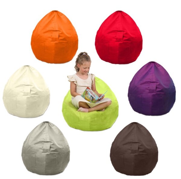 Sitzsack sieben Farben