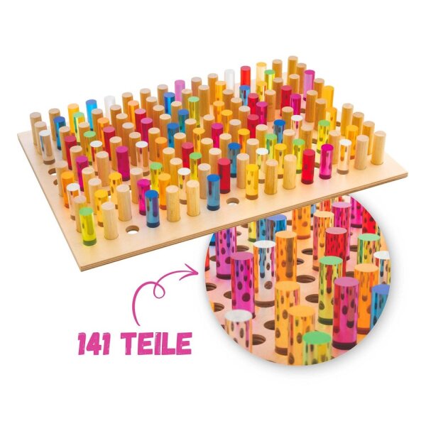Holz-Stecktafel-Set 141-tlg.