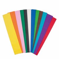 Krepp-Papier 12er Pack - klassisch