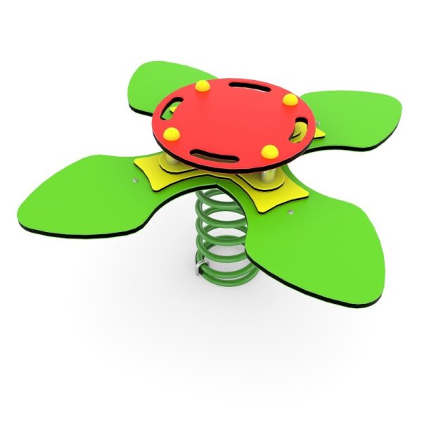 Federwippe 4er Blume