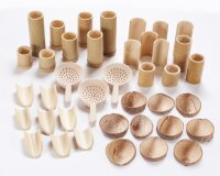 Nat&uuml;rliche Mess- und Sch&ouml;pfer Set, 39-tlg.