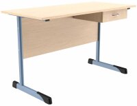 Lehrertisch mit L-Fu&szlig;