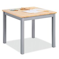 Kinder-Sitzgruppe, grau-natur 3-tlg.