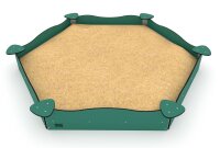 Sandkasten Sechseck