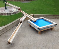 Matschtisch Robinie, 100 x 100