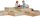 Stufendeck Indoor, mit 2 Kindern