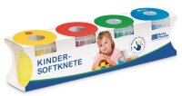 Kinder Softknete, 4 Grundfarben , 600 g