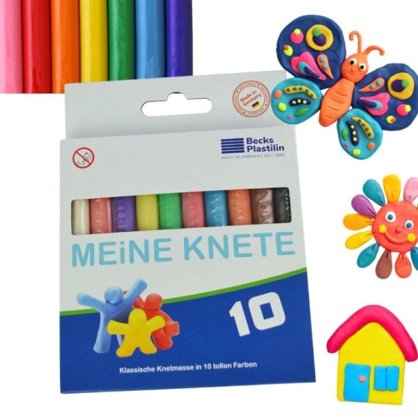 Knetmasse, 10 Stangen