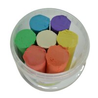 Knetmasse im Eimer, 7 Farben, 700 g