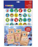 Bastelset Adventskalender, 28-tlg.