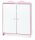 Puppen Kleiderschrank Rosa