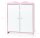 Puppen Kleiderschrank Rosa