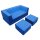 Klapp-Sofa mit 2 Hockern