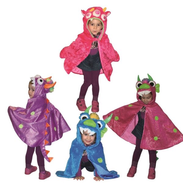 Kost&uuml;mset Monster, 4-tlg