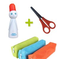 Set Klebegeist, M&auml;ppchen und Kinderschere