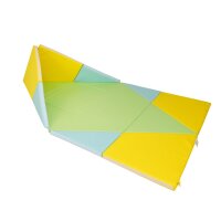 3-in-1 Spielmatte, faltbar zu Tipi-Zelt und  Boot