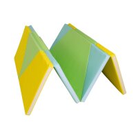 3-in-1 Spielmatte, faltbar zu Tipi-Zelt und  Boot