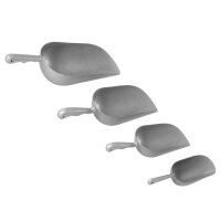 Mehlschaufeln 4er Set - Metall