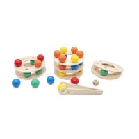 Bunter Holz-Kugelturm, Spiel 62-tlg.