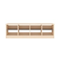 Garderobenbank Sockel + St&auml;be, 120 cm, 4 Pl&auml;tze