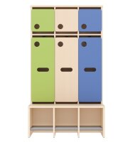 Komplettgarderobe von vorne