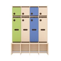 Komplettgarderobe, von vorne