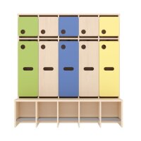 Komplettgarderobe von vorne