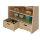 Detail Regalschrank Rollkasten