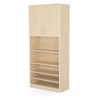 Regalschrank 180-80, 2 T&uuml;ren oben