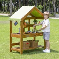 Outdoor Spielk&uuml;che mit Dach
