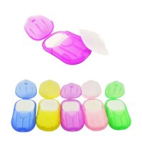 Mini Seifenbl&auml;ttchen Spender, 20 Bl&auml;tter