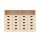 Regalschrank, 20 Materialk&auml;sten, Sockel, frontal
