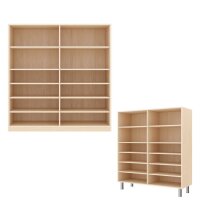 Regalschrank 120-120, 12 F&auml;cher