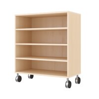 Regalschrank mit Rollen