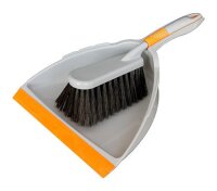 Kehrgarnitur grau-orange